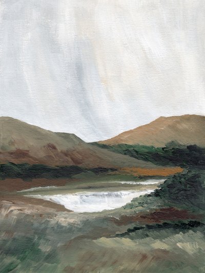Ruhiger Bergsee von Nikita Jariwala