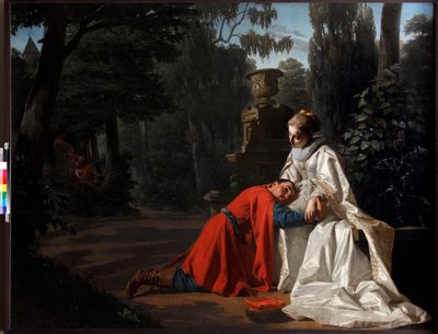 Pan Wojewoda, Illustration zur Oper von Nikolai Rimski-Korsakow von Nikolai Vasilievich Nevrev