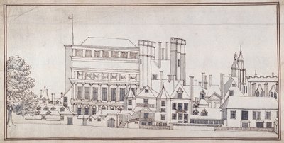 Whitehall mit dem Holbein-Tor und Inigo Jones