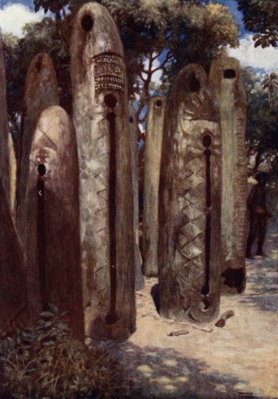 Trommelhain in Mele, Neue Hebriden von Norman Hardy