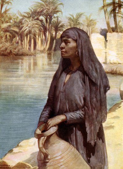 Ägyptische Frau von Norman Hardy