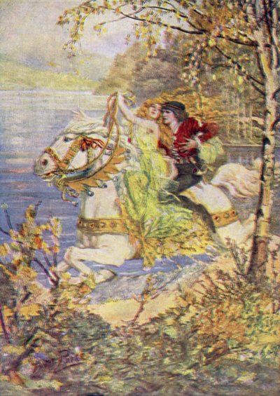 Wahrer Thomas und die schöne Königin von Norman Mills (after) Price