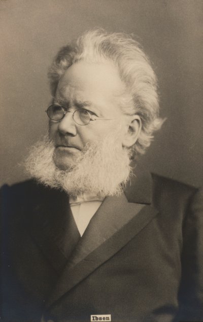 Henrik Ibsen, norwegischer Dramatiker und Dichter von Norwegian Photographer