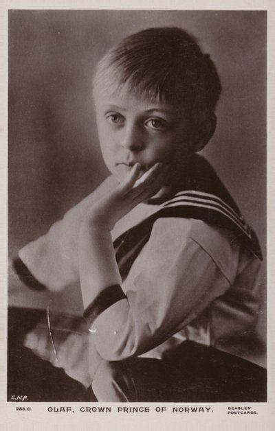 Olaf Kronprinz von Norwegen von Norwegian Photographer