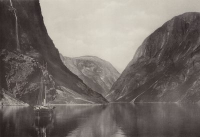 Der Naerofjord vom Vikingvang Hotel von Norwegian Photographer
