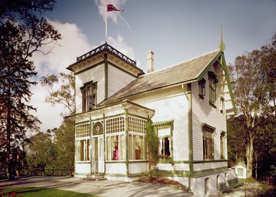 Haus von Edvard Grieg (1843-1907) von Norwegian School