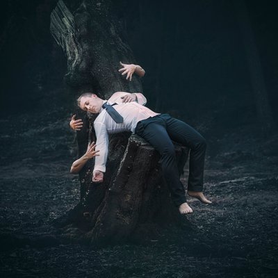 Surrealer Waldschlaf von Nuno Araujo