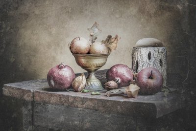 Rustikales Herbst-Stillleben von OSAMA OMAR ALIE