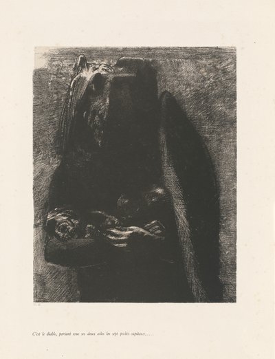 Es ist der Teufel von Odilon Redon
