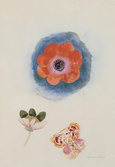 Blumenstudie von Odilon Redon