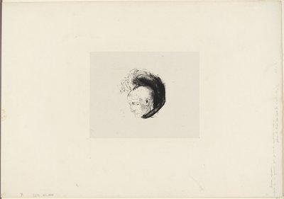 Frontispiz für Le mouvement idéaliste en peinture von André Mellerio von Odilon Redon