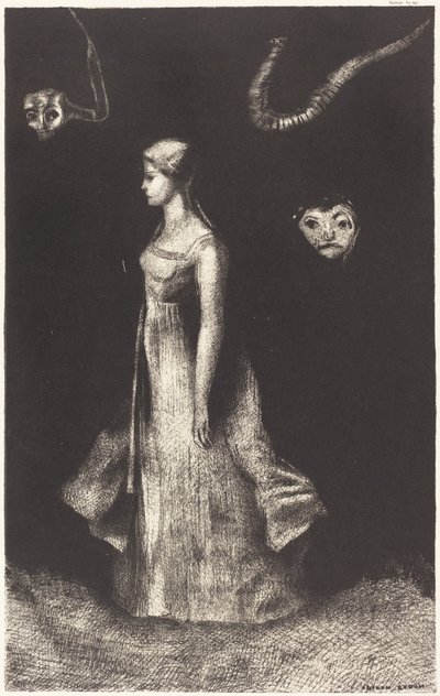 Hantise (Besessenheit) von Odilon Redon