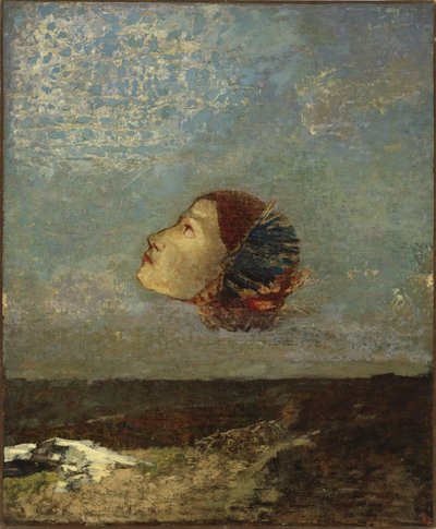 Hommage an Goya von Odilon Redon