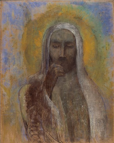 Der Christus der Stille von Odilon Redon
