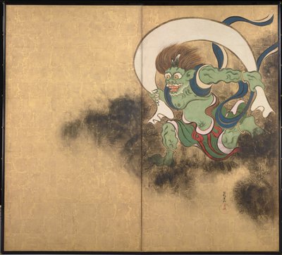 Der Windgott von Ogata Korin