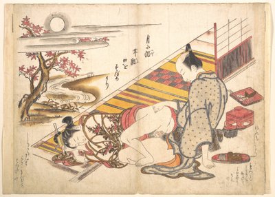 Schlafzimmerszene von Okumura Masanobu