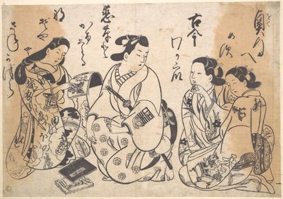 Druck von Okumura Masanobu