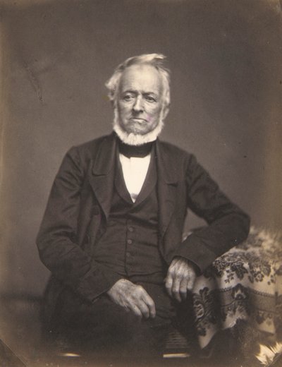 Porträt eines Herrn mit weißen Haaren von Oliver H. Willard