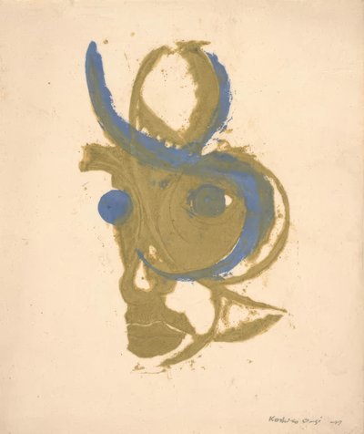 Porträt eines Dichters, Inneres Bild von Onchi Kôshirô