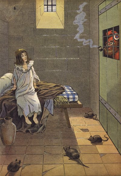 Der Dauphin im Tempelgefängnis von Onfray de Breville Job
