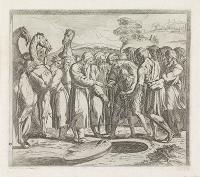 Joseph von seinen Brüdern verkauft von Orazio Borgianni