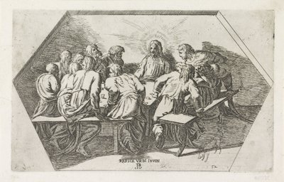 Das letzte Abendmahl von Orazio Borgianni