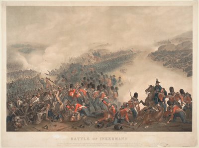Die Schlacht von Inkerman am 5. November 1854, 1855 von Orlando Norie