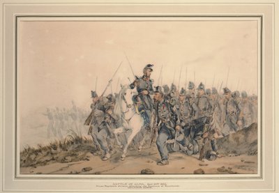 Die Schlacht an der Alma am 20. September 1854, 1854 von Orlando Norie