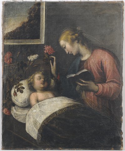 Madonna mit Kind von Orsola Maddalena Caccia