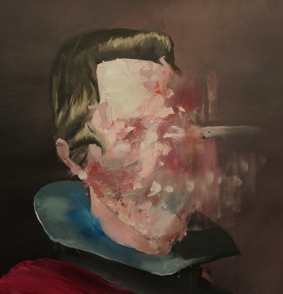 Velazquez zerfallend, 2020-2025 von Oscar Nin