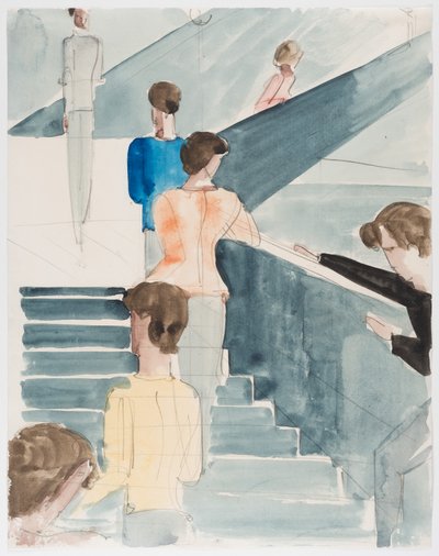 Bauhaus-Treppe von Oskar Schlemmer