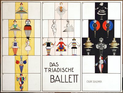 Figuren für Das Triadische Ballett von Oskar Schlemmer