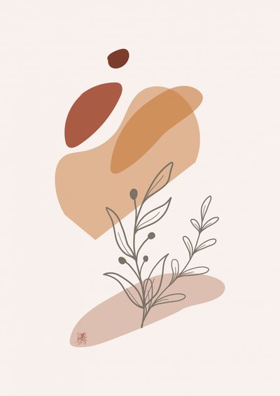 Erdige botanische Formen von Osvaldo Russo