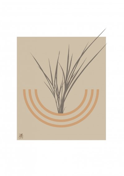 Minimalistischer Botanischer Bogen von Osvaldo Russo