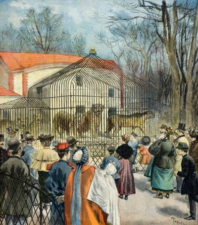 Die neue Fauve-Rotunde im Jardin des Plantes von Oswaldo Tofani
