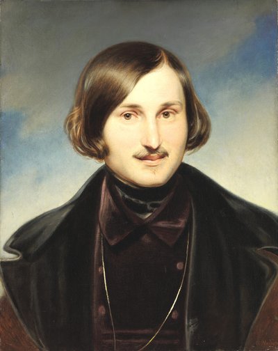 Porträt von Nikolai Gogol von Otto Friedrich Theodor von Moller