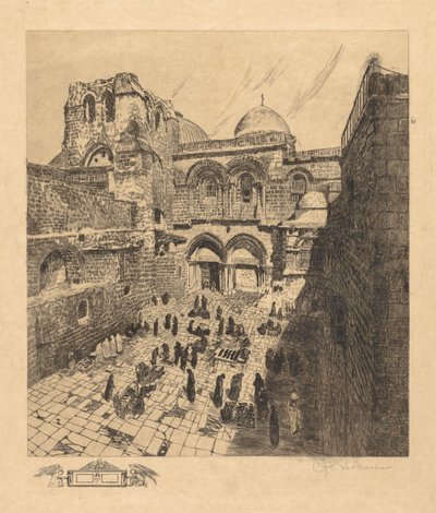 Kirche des Heiligen Grabes, Jerusalem von Otto H. Bacher