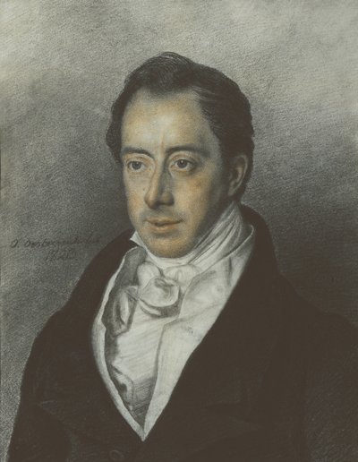 Porträt von Nikolay Ivanovich Turgenev von Otto Oesterreich