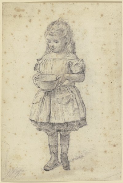 Mietzes Frühstück von Otto Scholderer