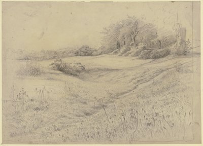 Waldlandschaft bei Kronberg von Otto Scholderer