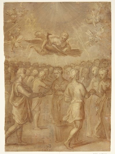 Mythologische Szene von Otto van Veen
