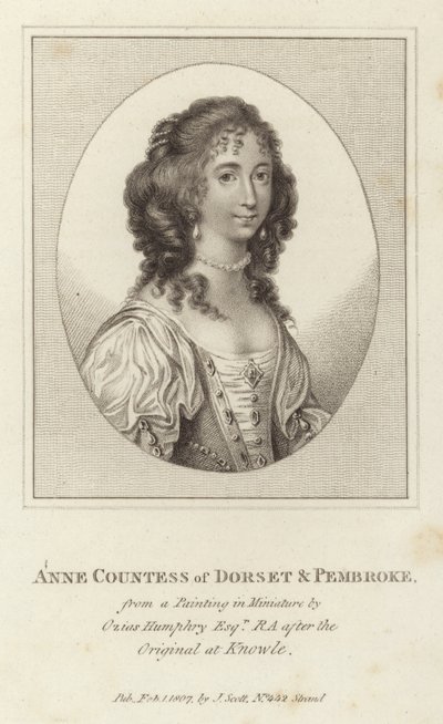 Anne Gräfin von Dorset und Pembroke von Ozias Humphry