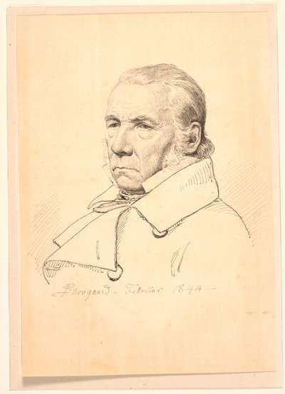 Smedemester und Brandmajor Borchard von Würden, H. E. Freunds Schwiegervater von P.C. Skovgaard