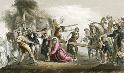 Christus trägt das Kreuz von Paolo Veronese
