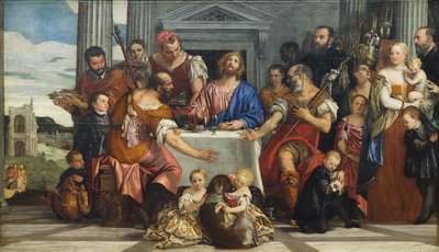 Das Abendmahl in Emmaus von Paolo Veronese