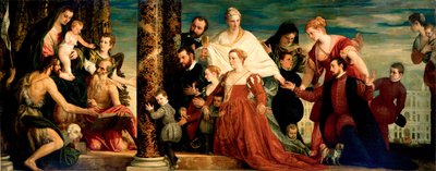 Die Madonna der Familie Cuccina von Paolo Veronese