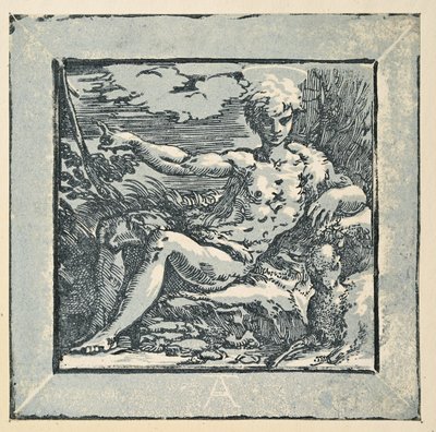 Johannes der Täufer in der Wüste von Parmigianino