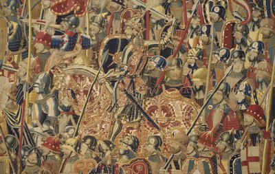 Die Pastrana-Teppiche, Herstellung von Tournai, wahrscheinlich aus der Werkstatt von Passchier Grenier, ca. 1471 - 1475 von Pasquier (workshop of) Grenier