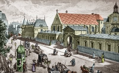 Vue du Conservatoire des Arts et Métiers (Cnam) à Paris, rue Saint Martin à Paris von Paul (after) Merwart