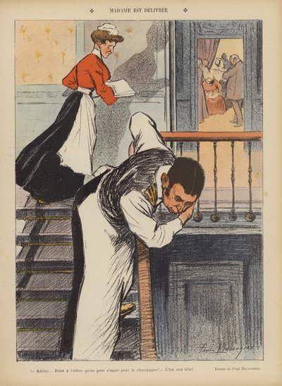 Illustration für Le Rire von Paul Balluriau